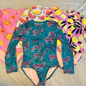 Swimmers! BIG Lot of Girls Size 10 Swim Rashguards